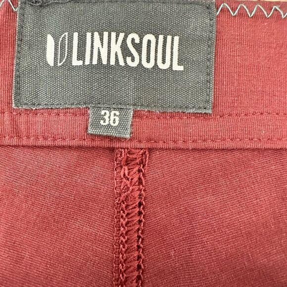 NWT LinkSoul Men’s Boardwalker Golf Short Hybrid Swim Land/Sea Redwood -Size 36” - Picture 3 of 7